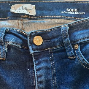 Nicole Miller New York High Rise Stretchy Jeans Size 10